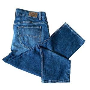 Lee Women's Blue Capri Jeans